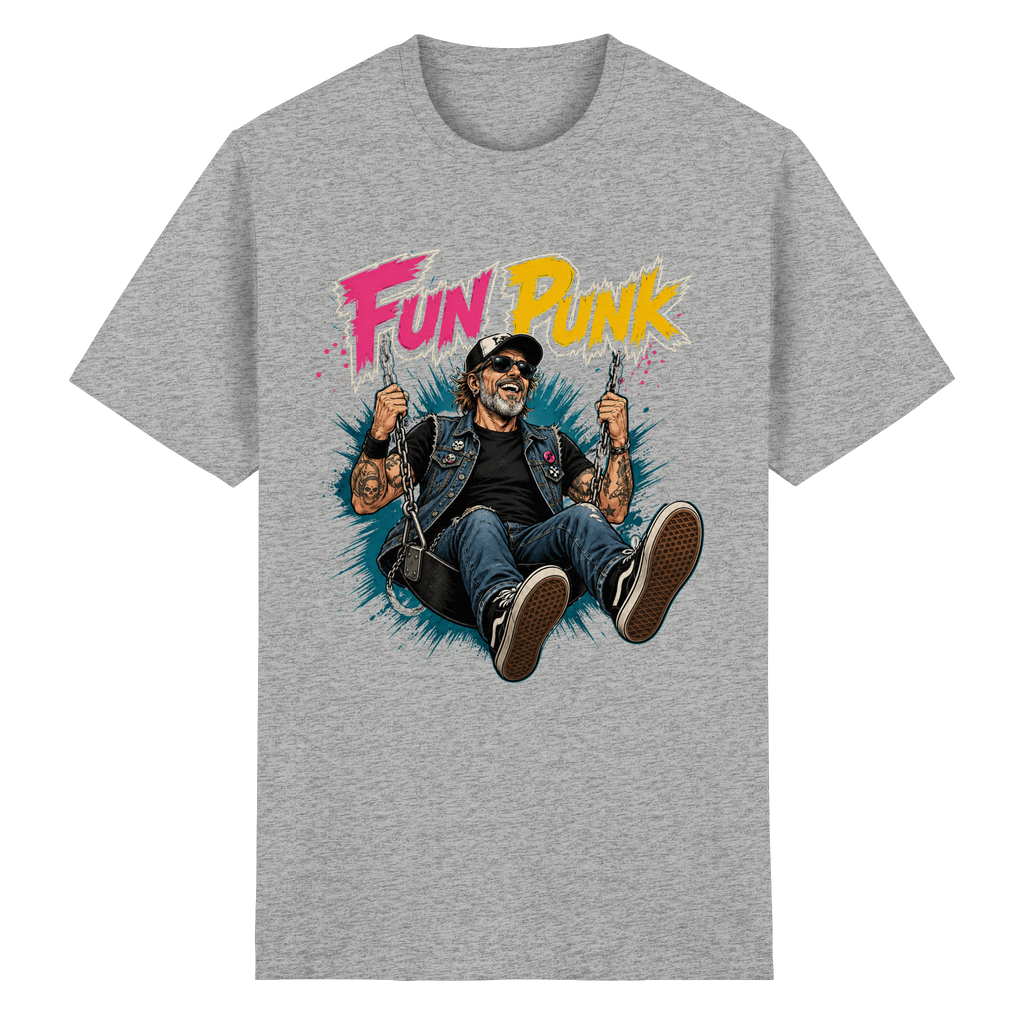 FUN PUNK SWING - Heavy Cotton T-Shirt