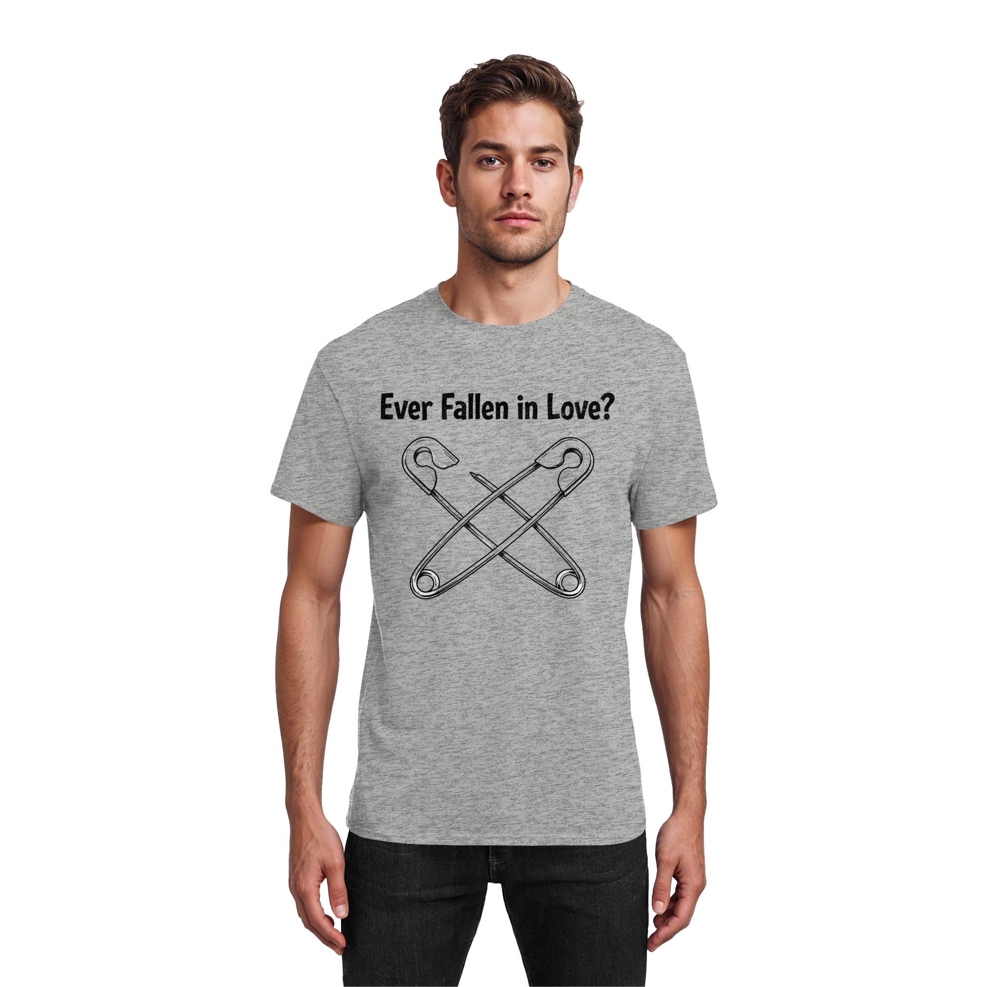 EVER FALLEN IN LOVE - Heavy Cotton T-Shirt