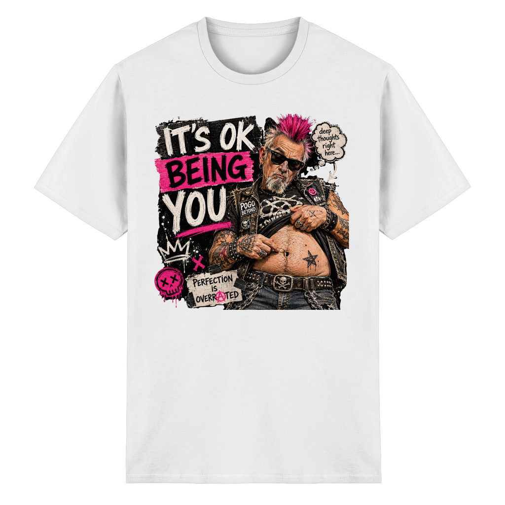 IT'S OK BEING YOU - Heavy Cotton T-Shirt