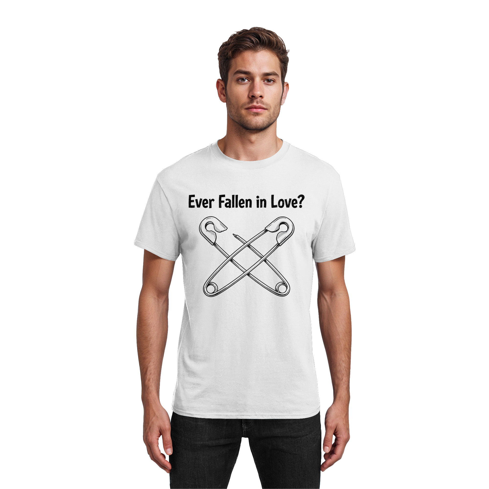 EVER FALLEN IN LOVE - Heavy Cotton T-Shirt