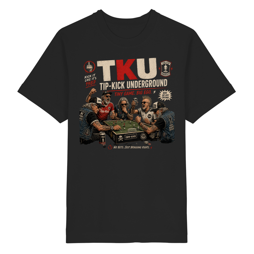 TIP KICK UNDERGROUND - Heavy Oversized Organic Shirt