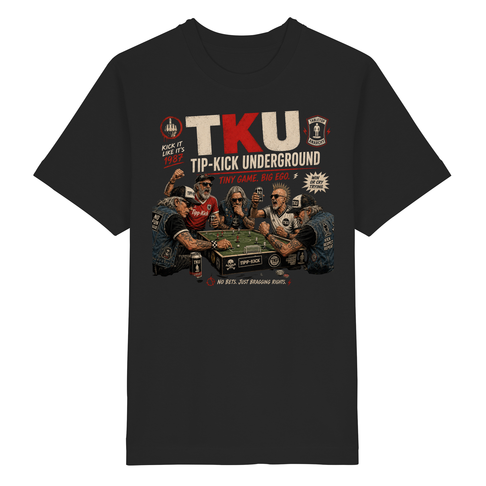 TIP KICK UNDERGROUND - Heavy Oversized Organic Shirt