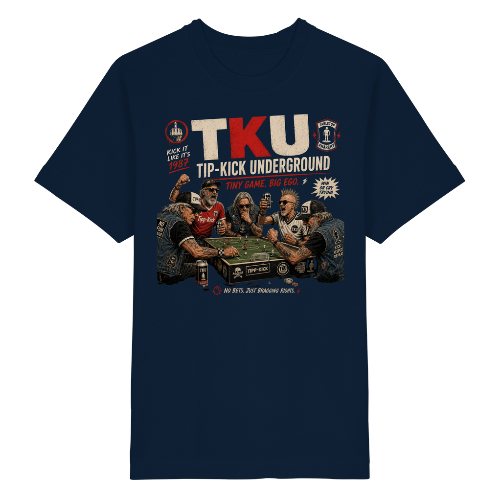 TIP KICK UNDERGROUND - Heavy Oversized Organic Shirt