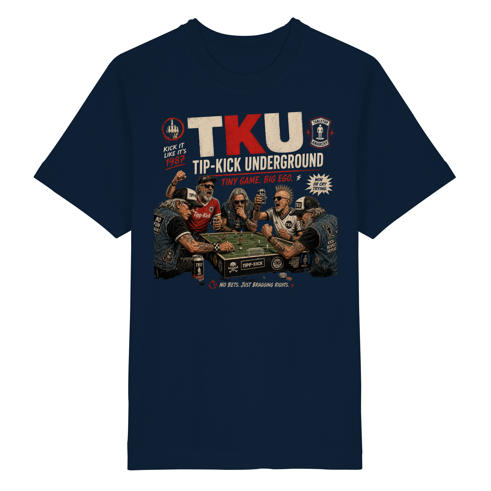TIP KICK UNDERGROUND - Heavy Oversized Organic Shirt