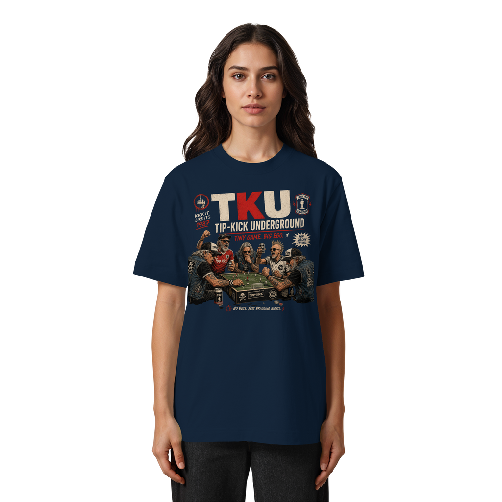 TIP KICK UNDERGROUND - Heavy Oversized Organic Shirt