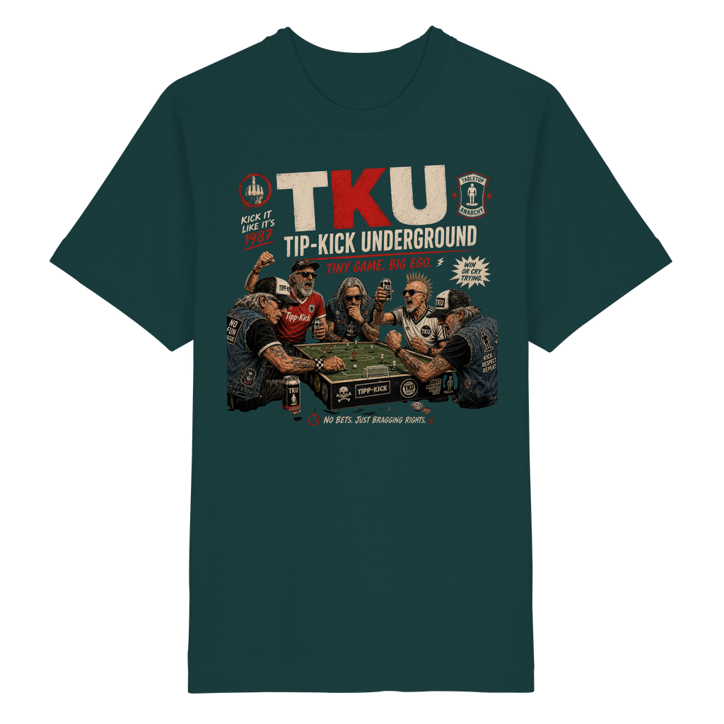 TIP KICK UNDERGROUND - Heavy Oversized Organic Shirt