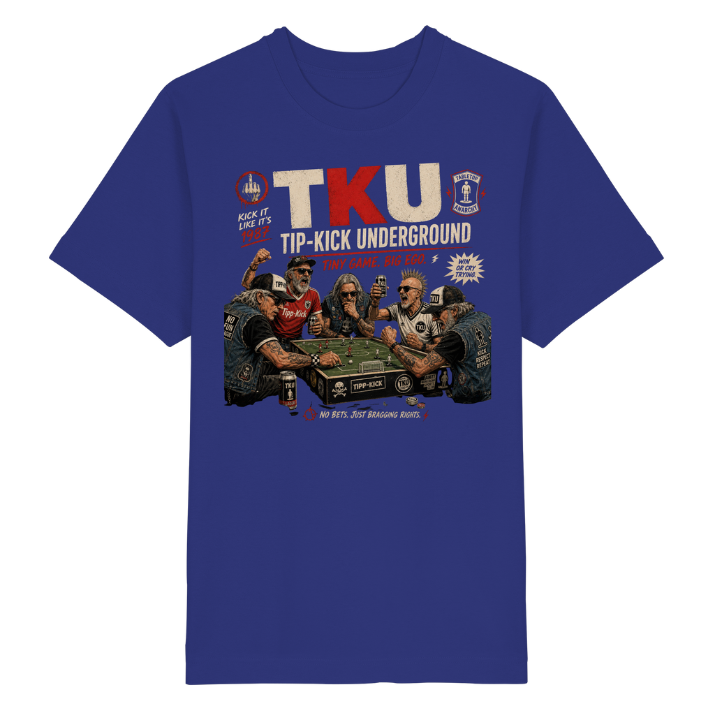 TIP KICK UNDERGROUND - Heavy Oversized Organic Shirt