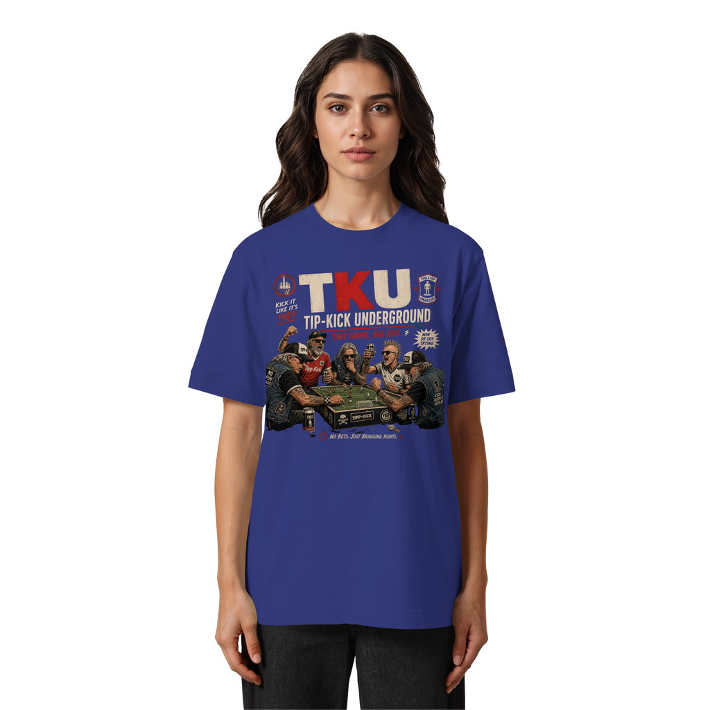 TIP KICK UNDERGROUND - Heavy Oversized Organic Shirt