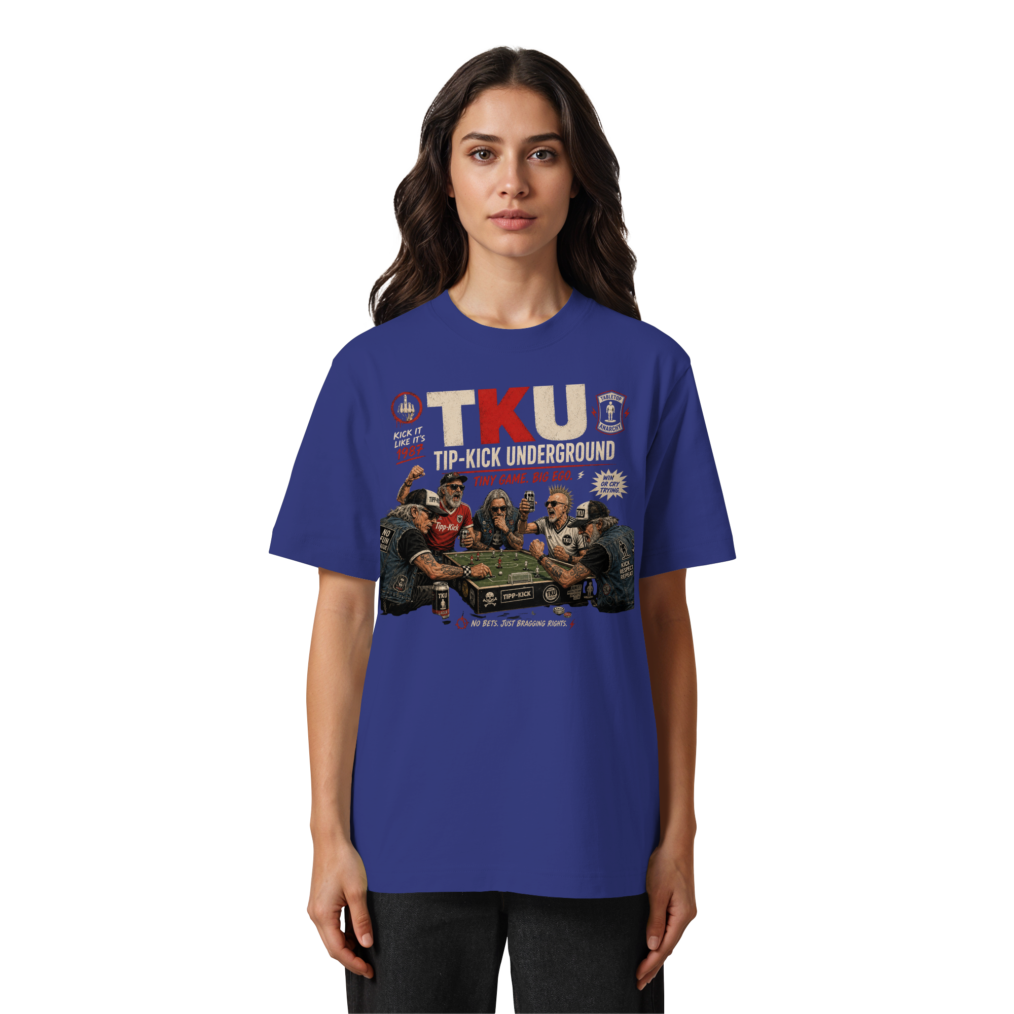 TIP KICK UNDERGROUND - Heavy Oversized Organic Shirt