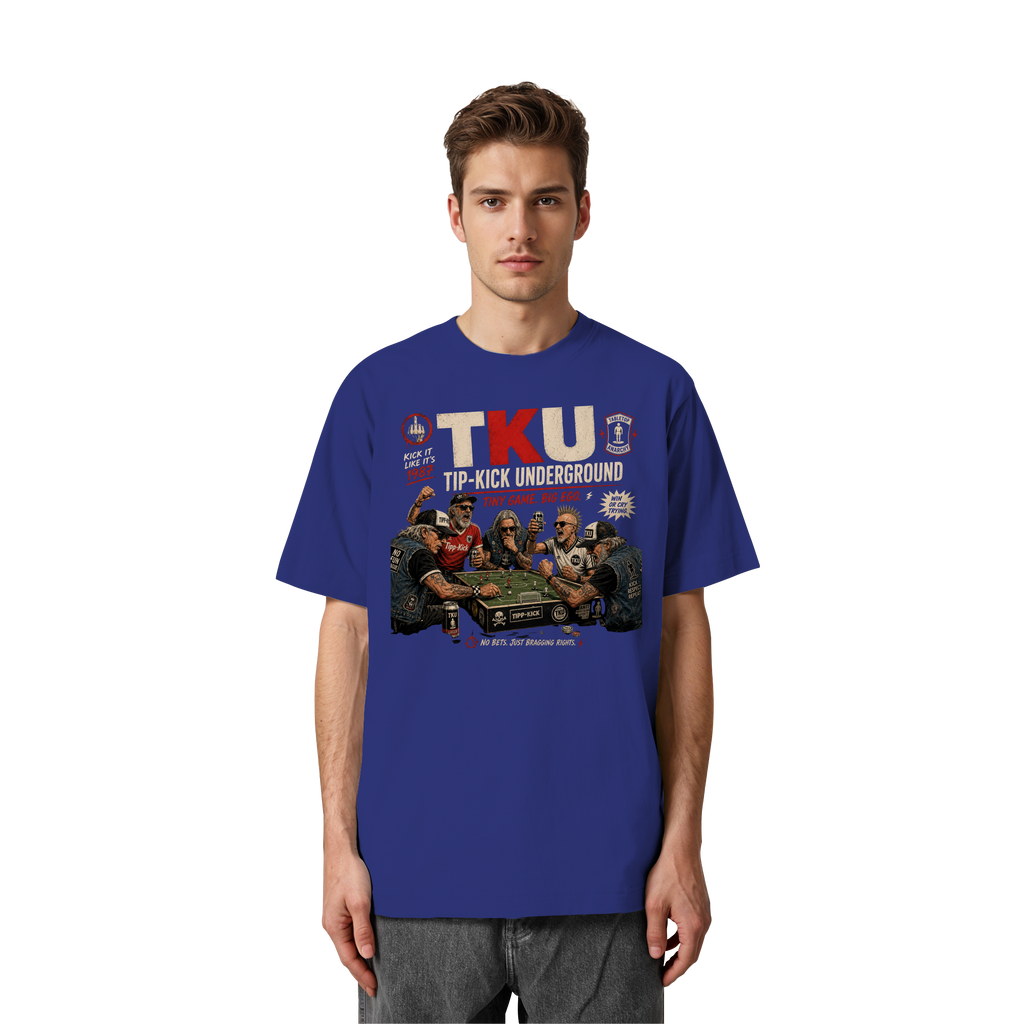 TIP KICK UNDERGROUND - Heavy Oversized Organic Shirt