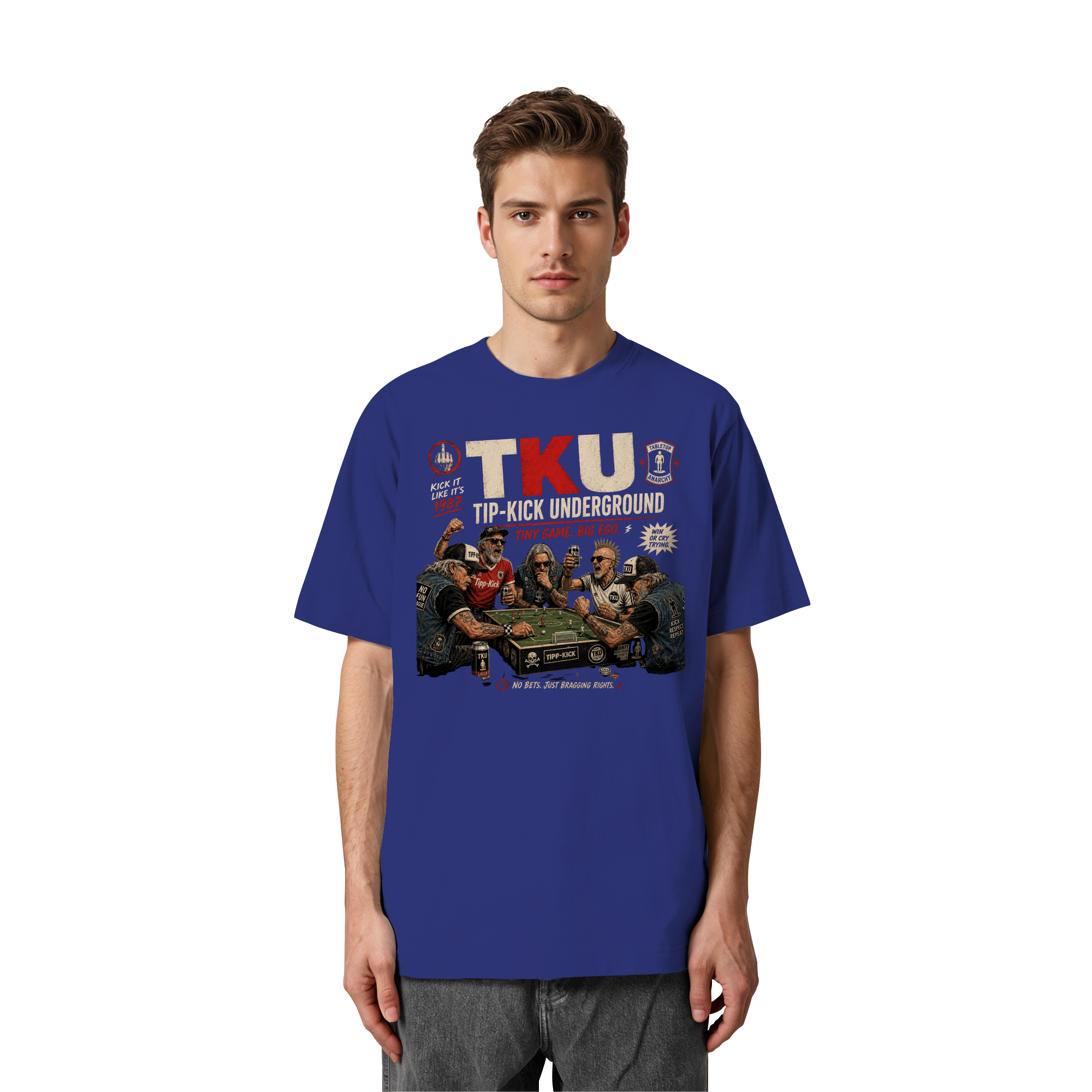 TIP KICK UNDERGROUND - Heavy Oversized Organic Shirt