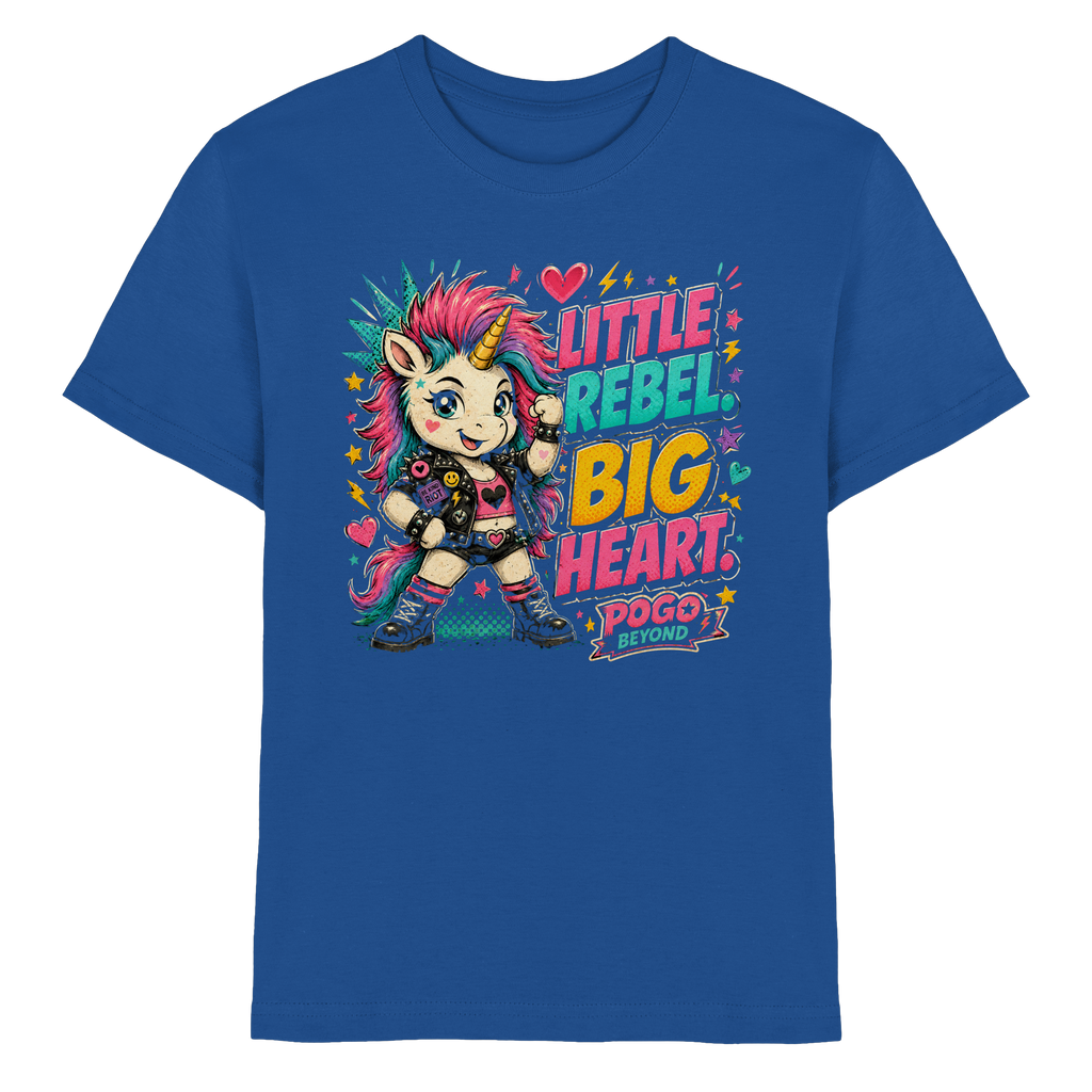 LITTLE REBEL BIG HEART - Kids Premium Shirt
