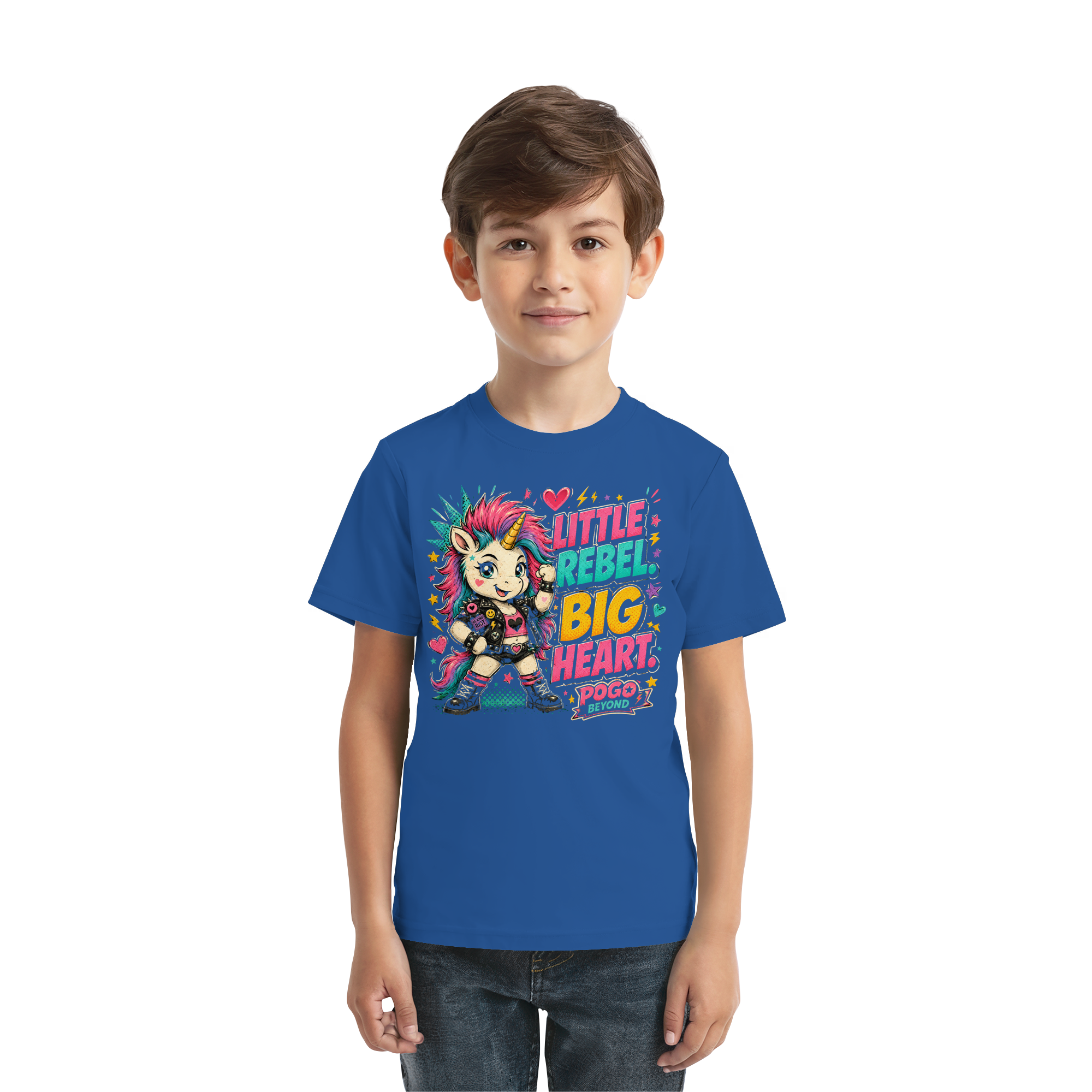 LITTLE REBEL BIG HEART - Kids Premium Shirt