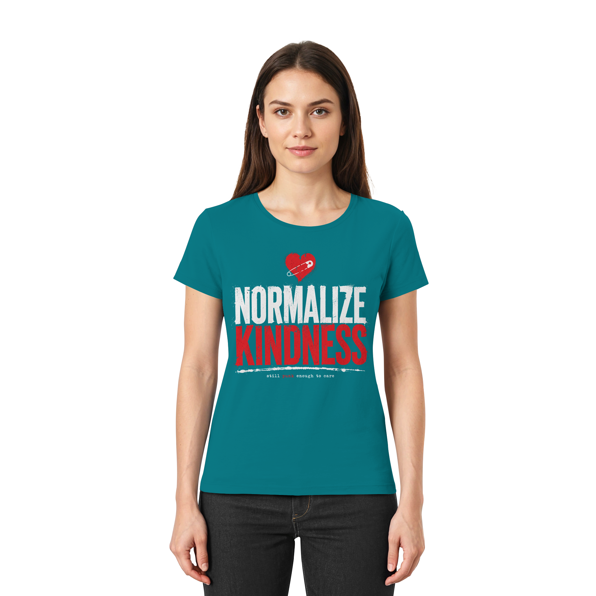 NORMALIZE KINDNESS - Ladies Premium Shirt