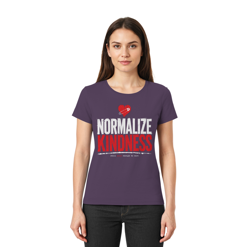 NORMALIZE KINDNESS - Ladies Premium Shirt