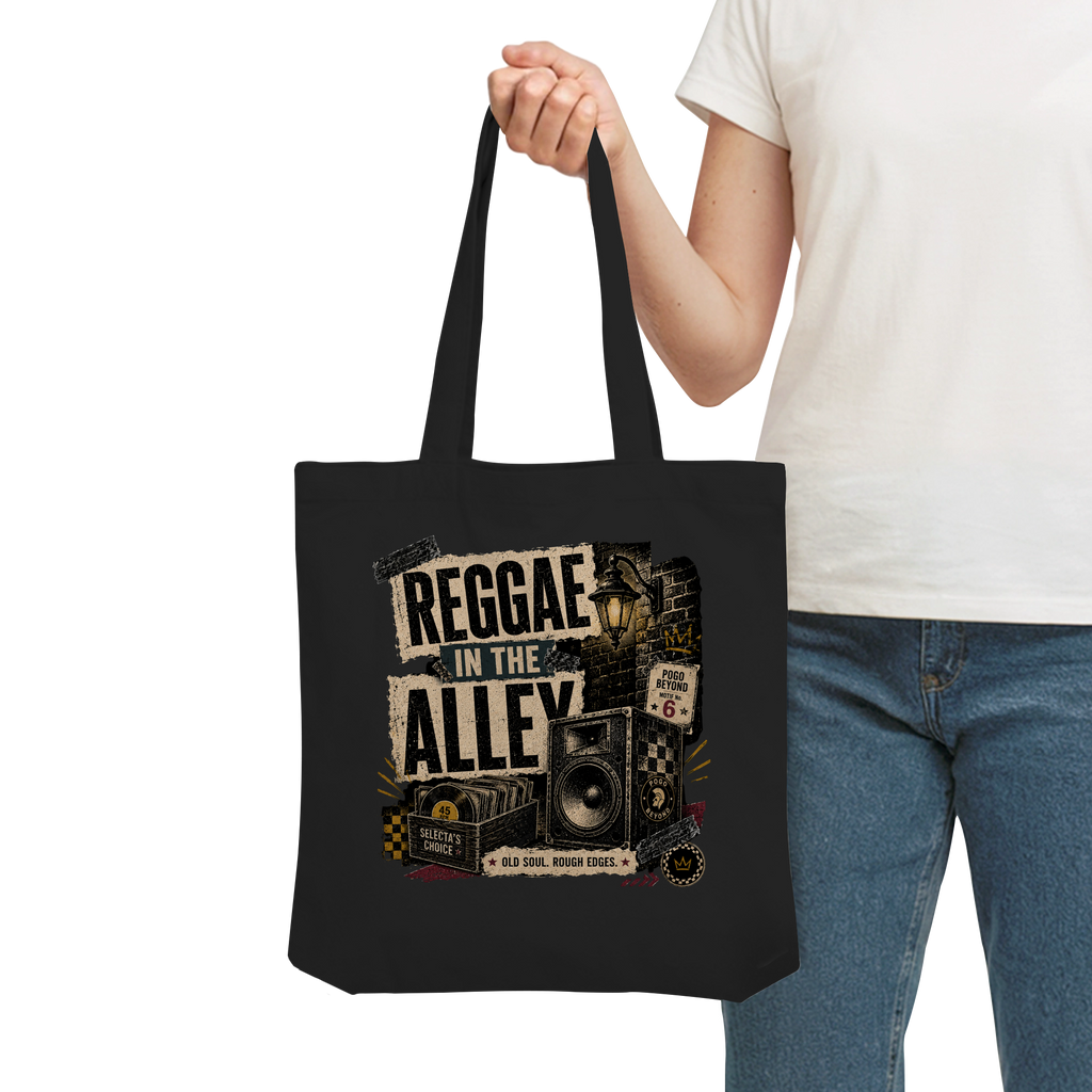 REGGAE IN THE ALLEY - Organic Tote-Bag