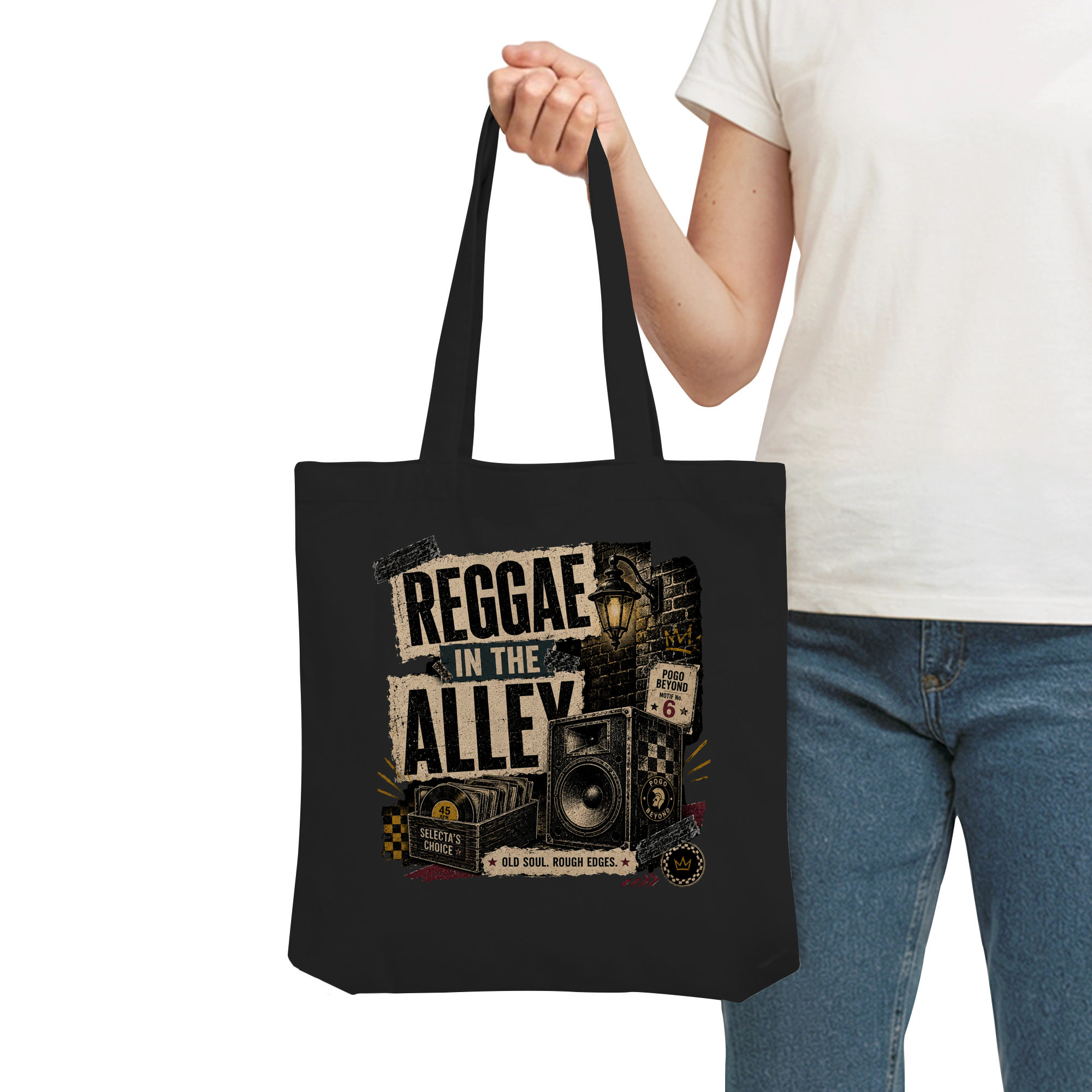 REGGAE IN THE ALLEY - Organic Tote-Bag