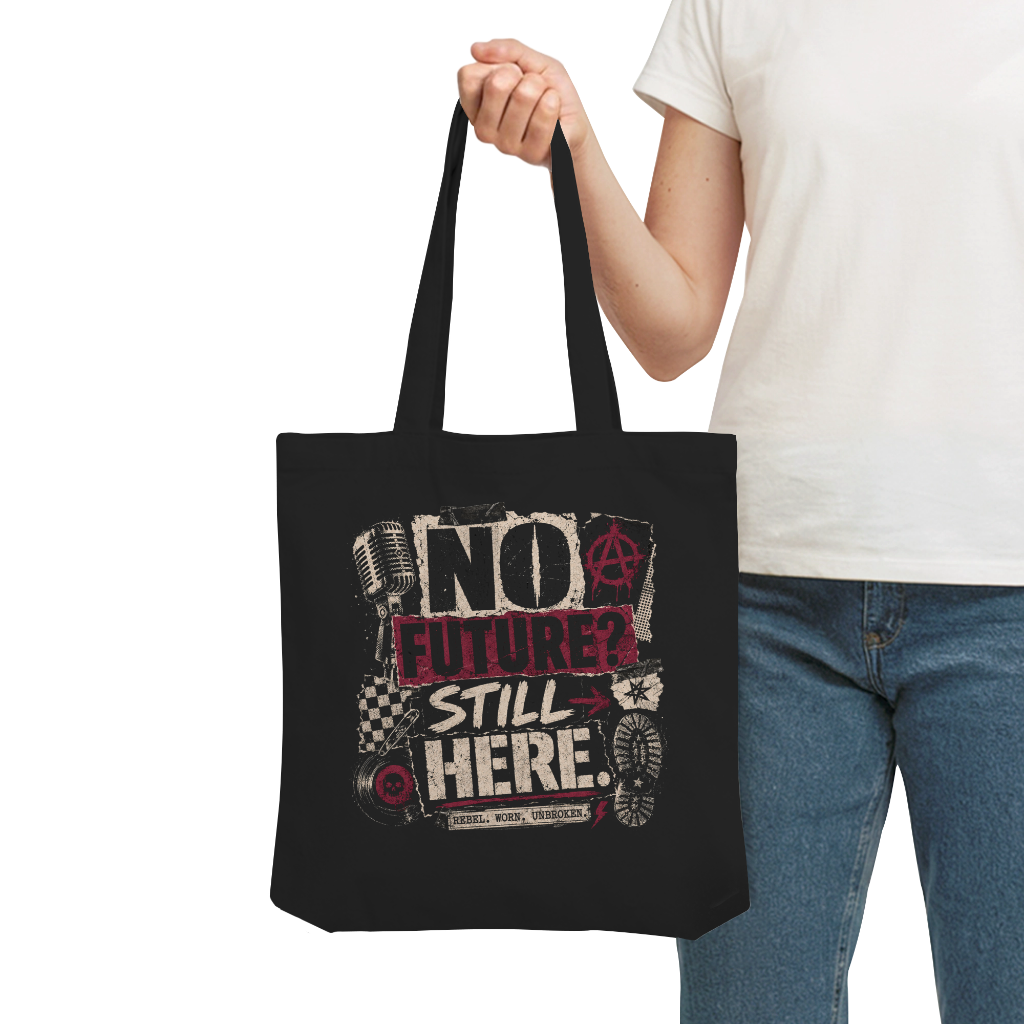 NO FUTURE, STILL HERE - Organic Tote-Bag