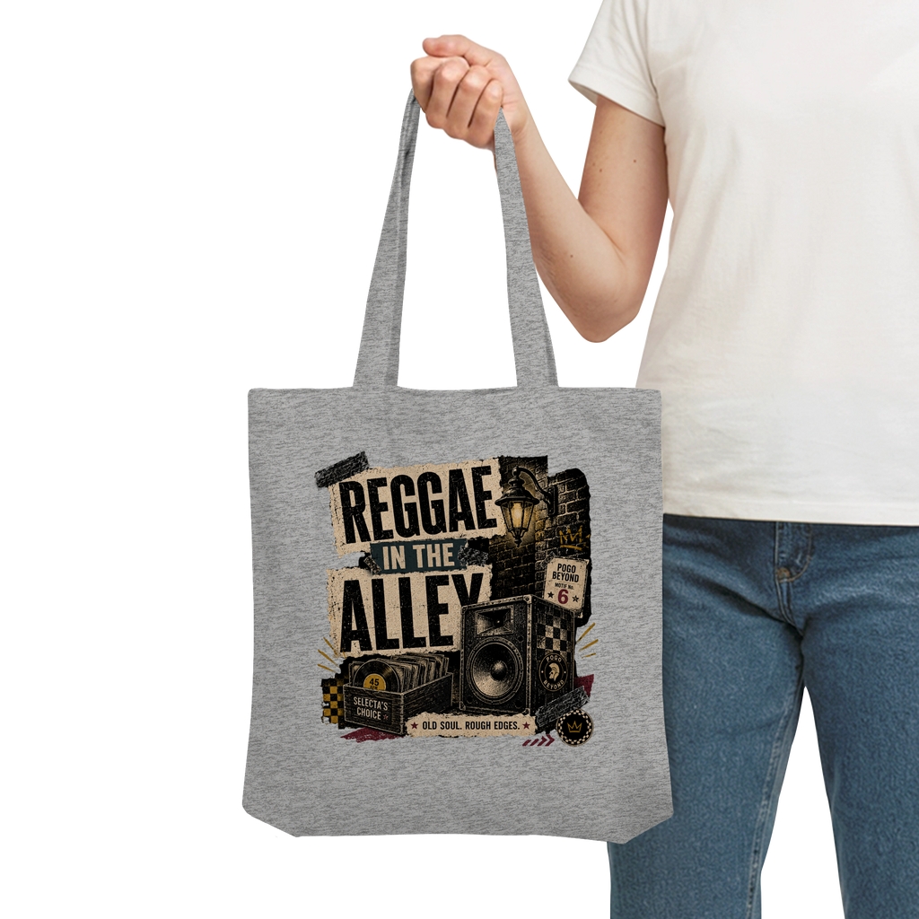 REGGAE IN THE ALLEY - Organic Tote-Bag