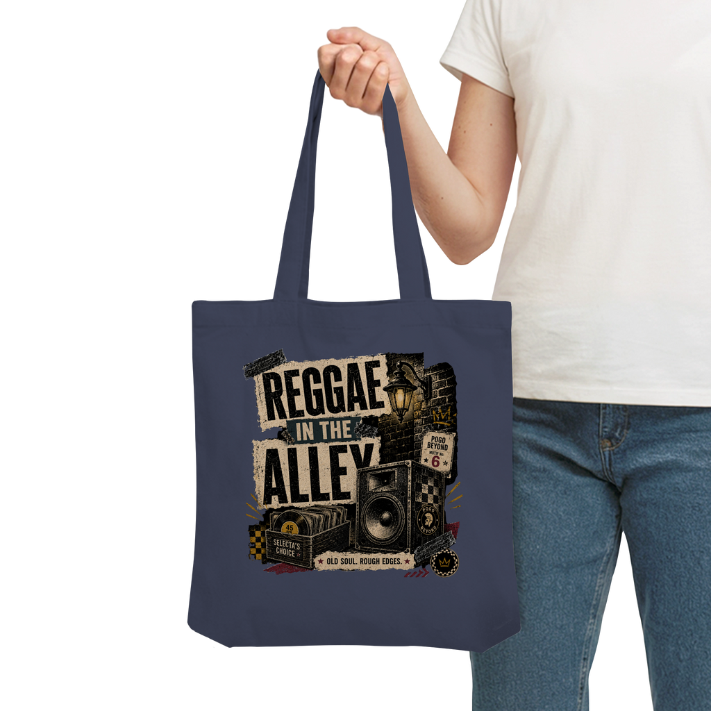 REGGAE IN THE ALLEY - Organic Tote-Bag