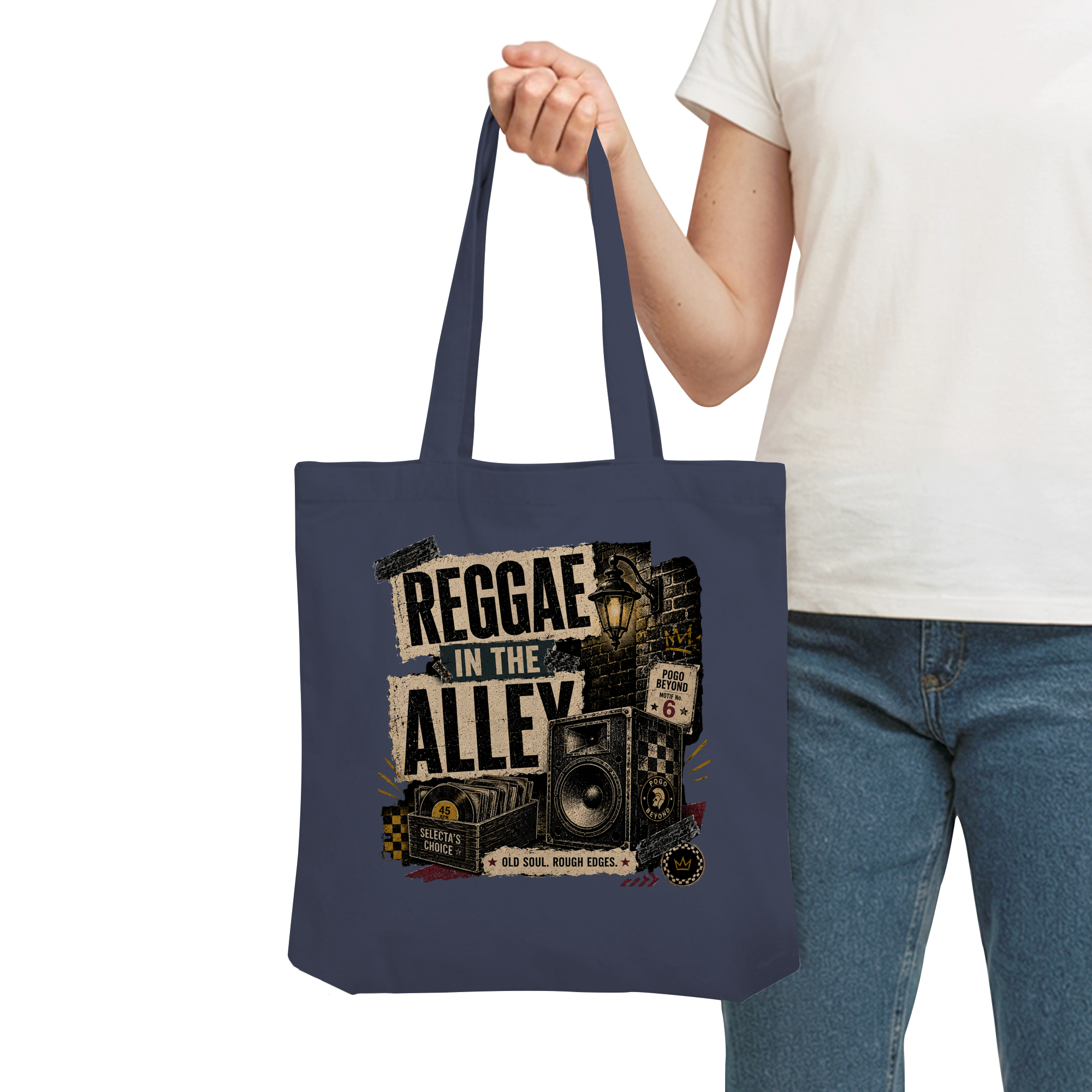 REGGAE IN THE ALLEY - Organic Tote-Bag