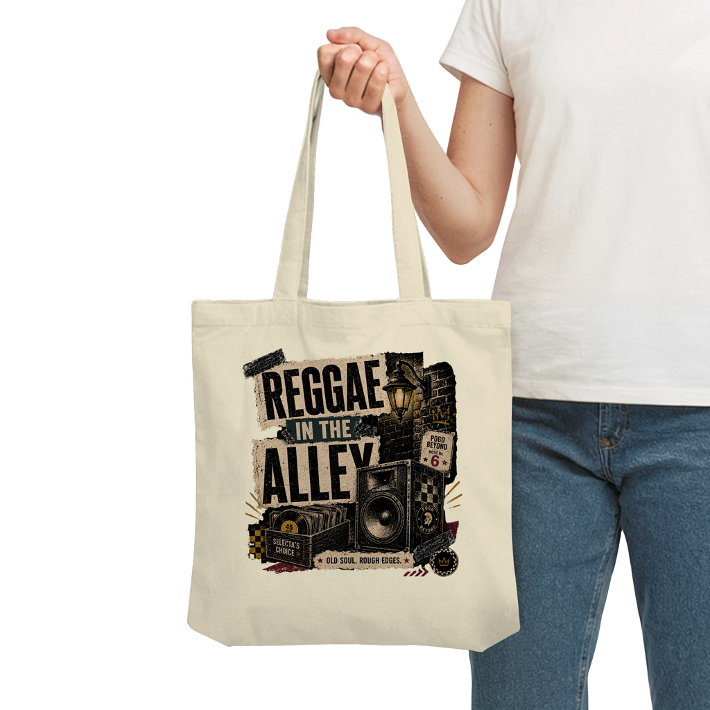 REGGAE IN THE ALLEY - Organic Tote-Bag