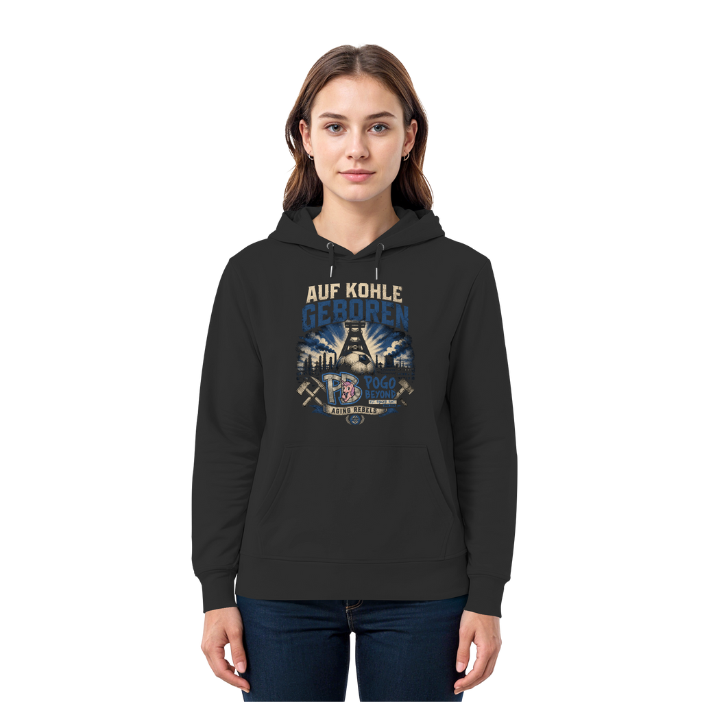 AUF KOHLE GEBOREN - Premium Unisex Hoodie
