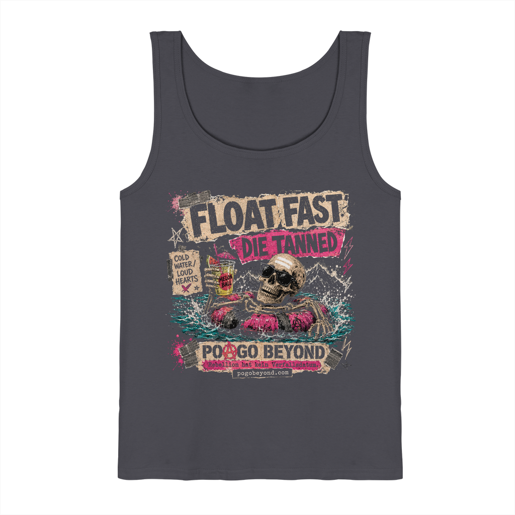 Float Fast Die Tanned – Punk Festival Tanktop