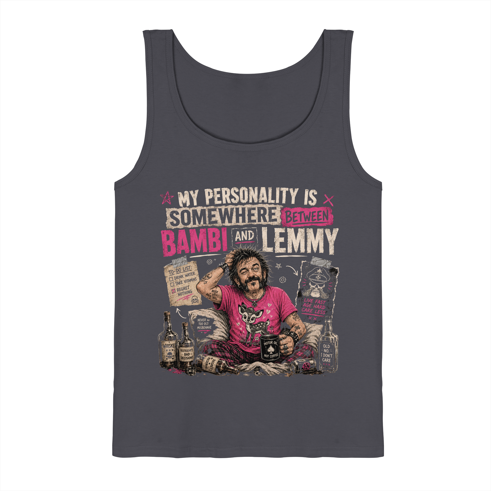 BETWEEN BAMBI & LEMMY - Tank-Top