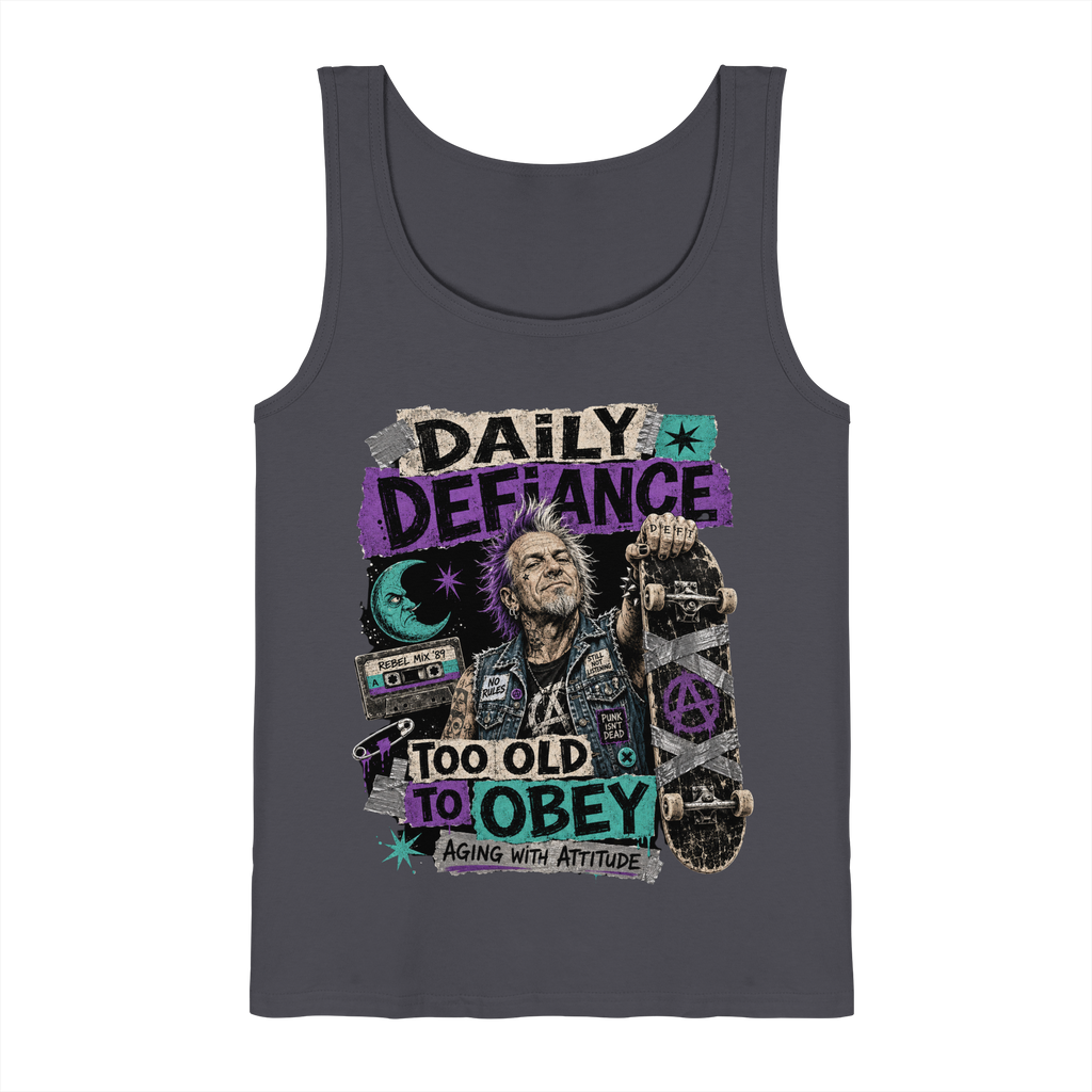DAILY DEFIANCE – TOO OLD TO OBEY - Tank-Top