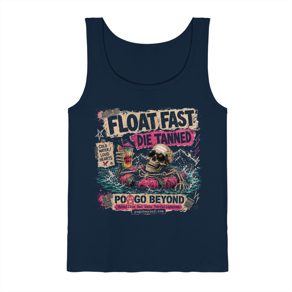Float Fast Die Tanned – Punk Festival Tanktop