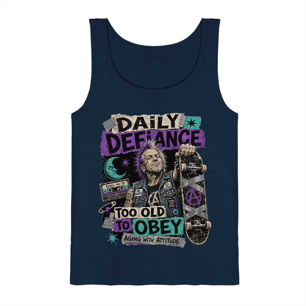DAILY DEFIANCE – TOO OLD TO OBEY - Tank-Top