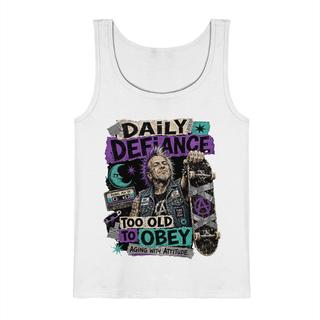 DAILY DEFIANCE – TOO OLD TO OBEY - Tank-Top