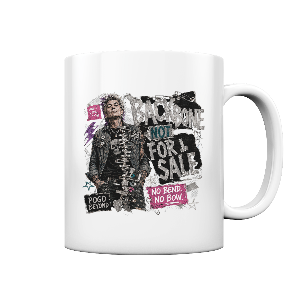 BACKBONE NOT FOR SALE - Tasse glossy