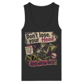 DON'T LOSE YOUR HEAD - Womens Organic Fitted Tank Top